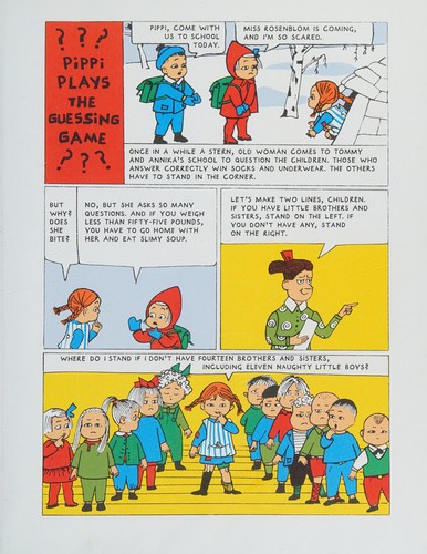 Pippi vill inte bli stor och andra serier