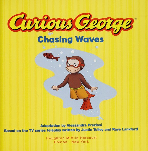 Curious George chasing waves