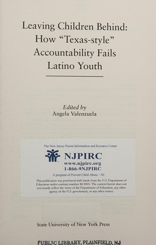 Leaving children behind