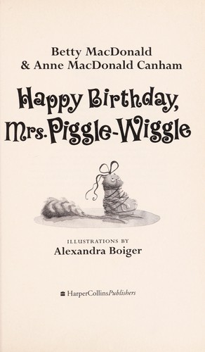 Happy Birthday, Mrs. Piggle-Wiggle (Mrs. Piggle-Wiggle #5)