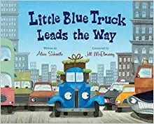 Little Blue Truck Leads the Way (padded Board Book)