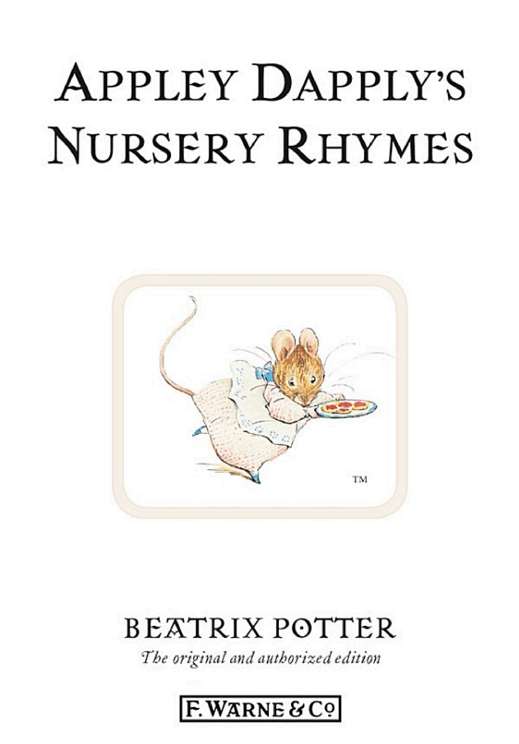 Appley Dapply's nursery rhymes