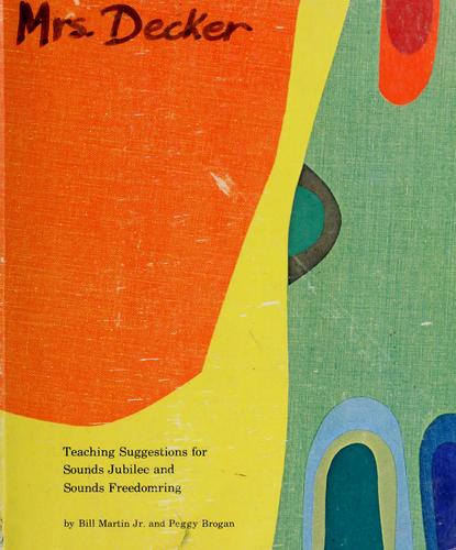 Teaching suggestions for Sounds jubilee and Sounds freedomring (Sounds of language / Bill Martin)