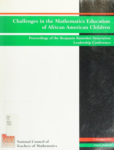 Challenges in the mathematics education of African American children