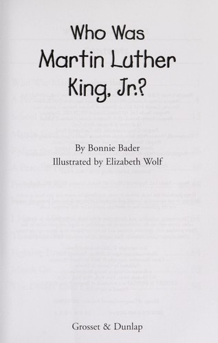 Who was Martin Luther King, Jr.?