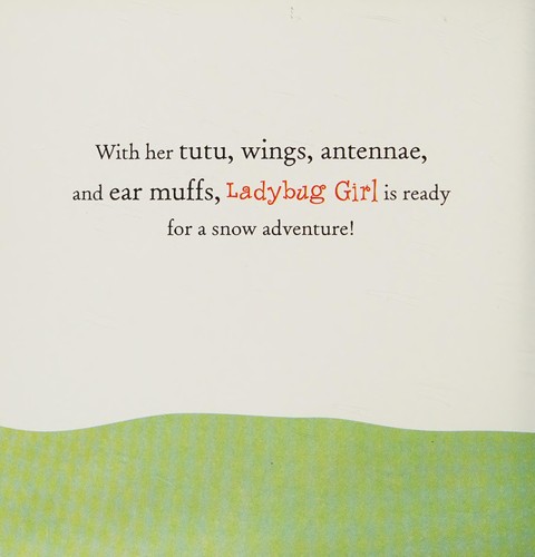 Ladybug Girl ready for snow
