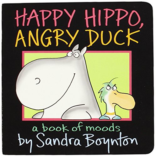 Happy hippo, angry duck