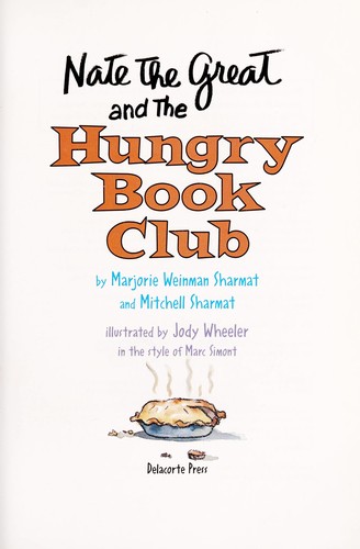 Nate the Great and the hungry book club