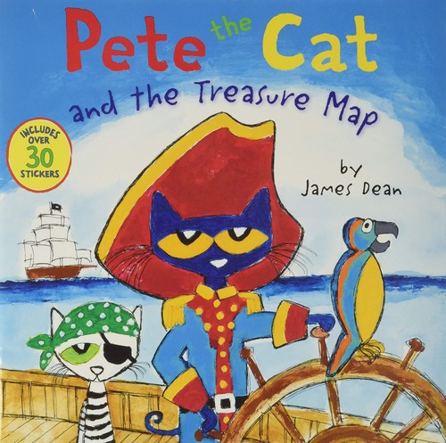 Pete the Cat and the treasure map