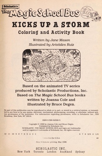 Scholastic's The magic school bus kicks up a storm