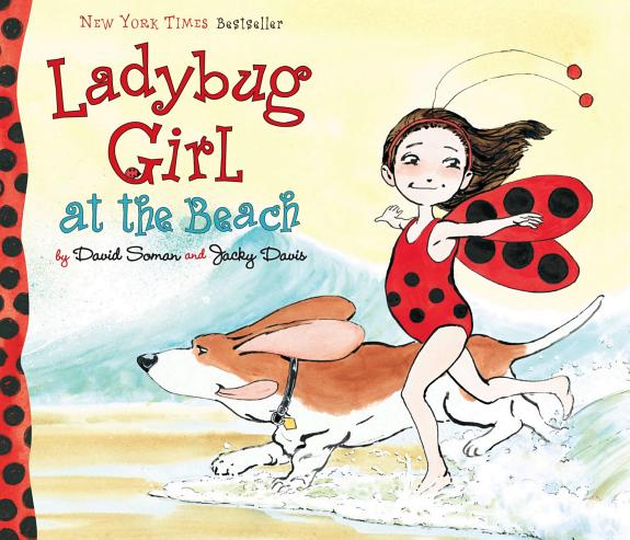Ladybug Girl at the beach