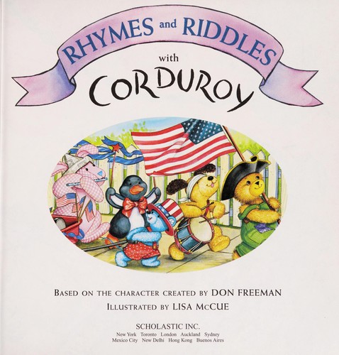 Rhymes and riddles with Corduroy