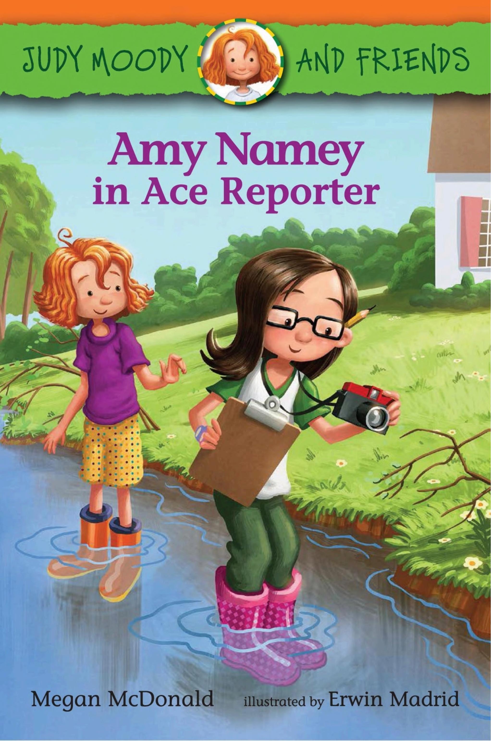 Amy Namey in ace reporter