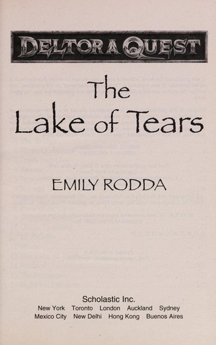 The Lake of Tears (Deltora Quest #2)