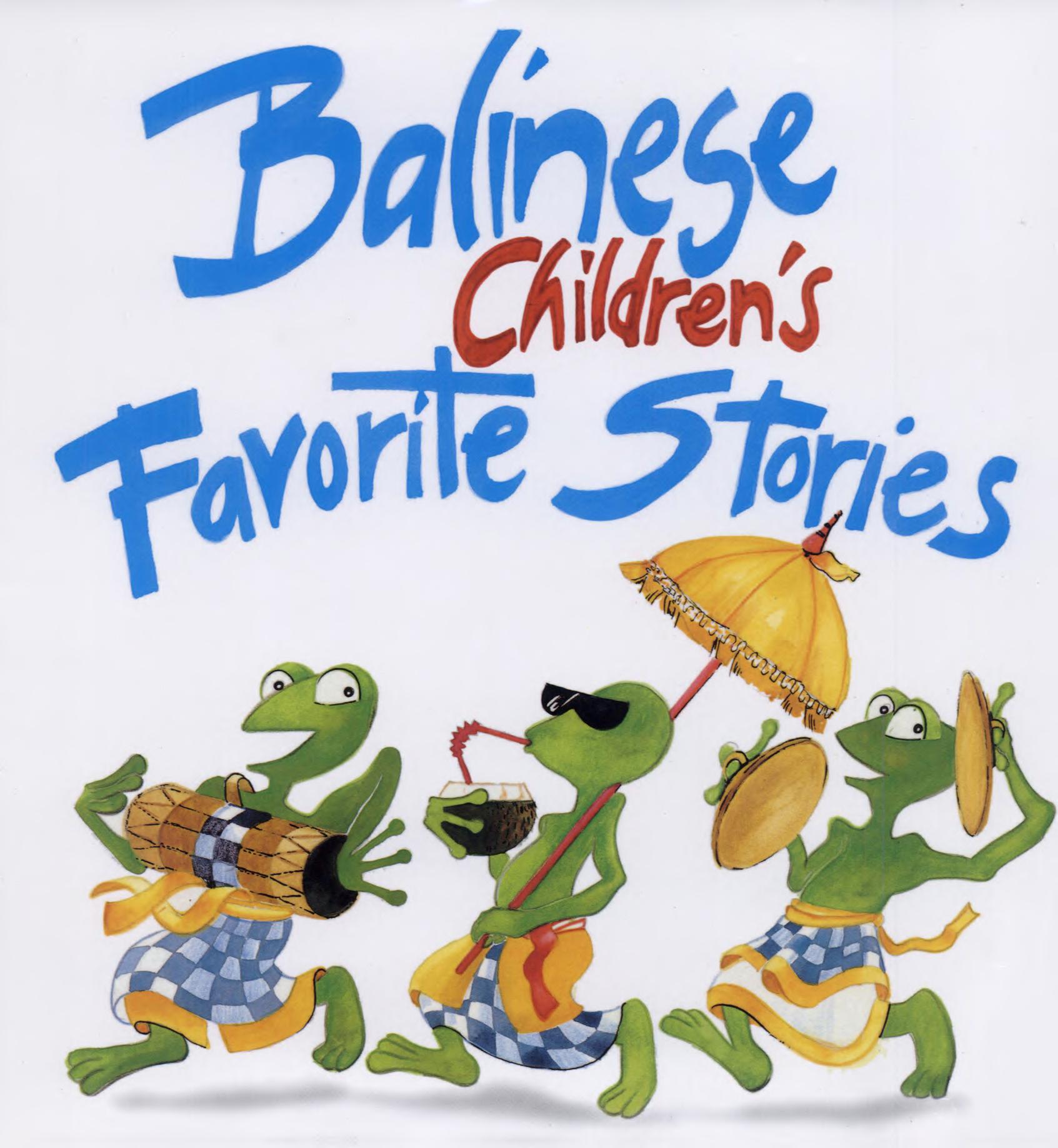 Balinese favorite children's stories