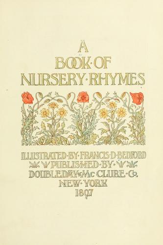 A book of nursery rhymes