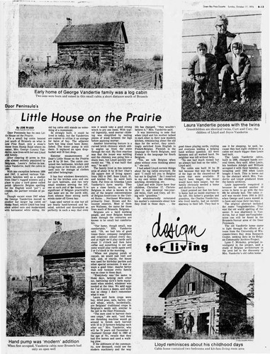 Door Peninsulas Little House On The Prairie