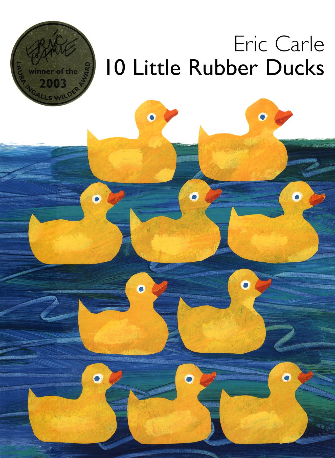 10 little rubber ducks