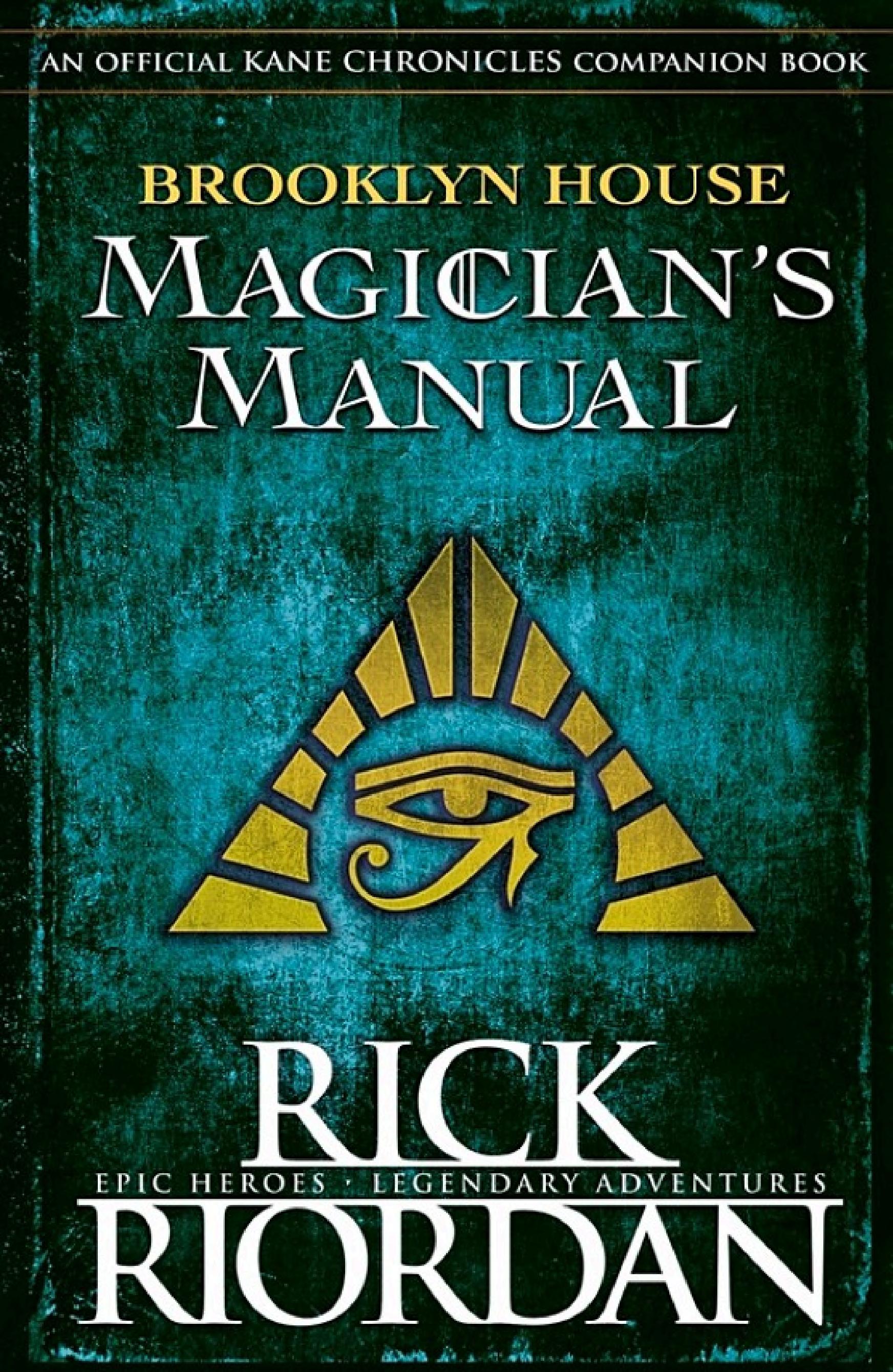 Brooklyn House Magician's Manual