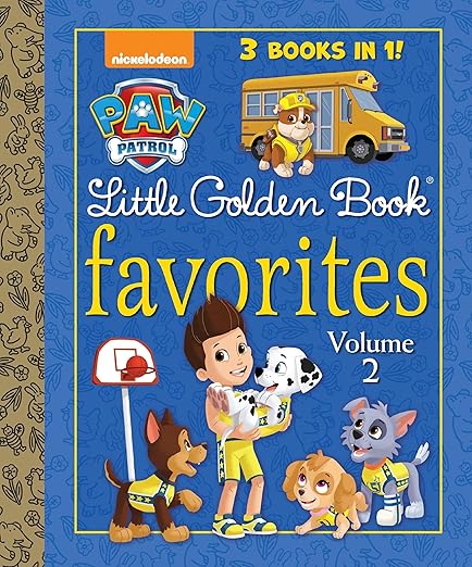 PAW Patrol Little Golden Book Favorites, Volume 2 (PAW Patrol)